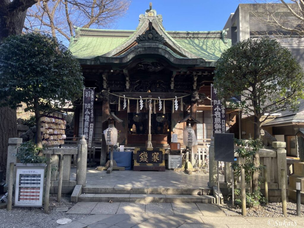 小野照崎神社の本殿