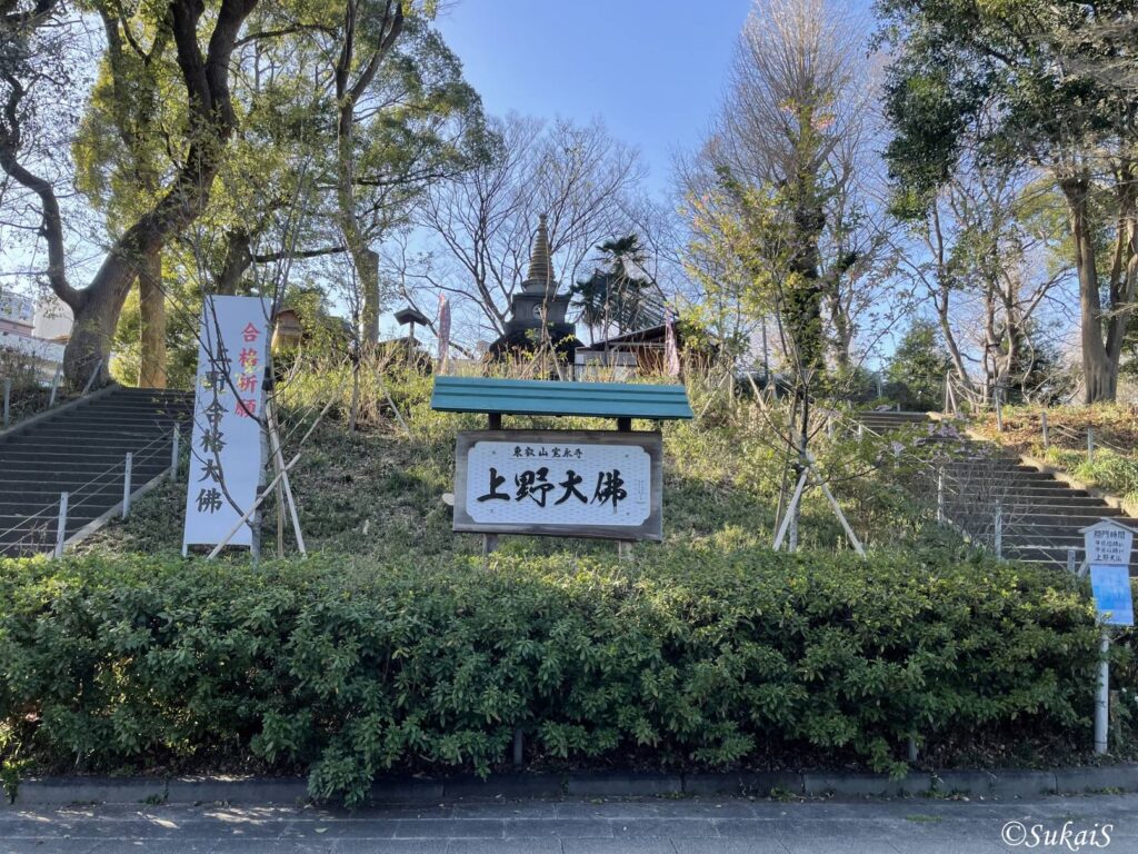上野公園大仏山