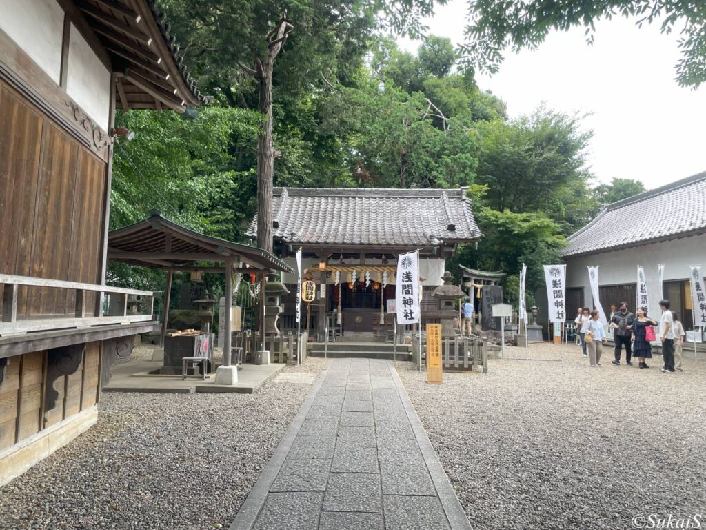 江古田浅間神社・境内