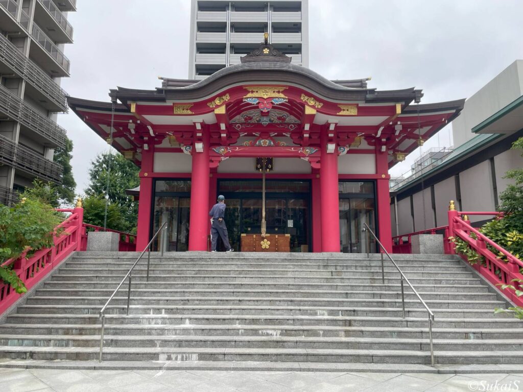 成子天神社・本殿
