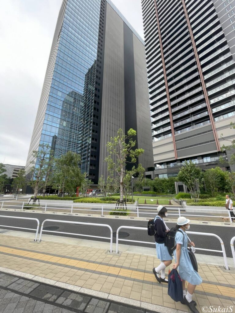 神田川、淀橋近くの区画