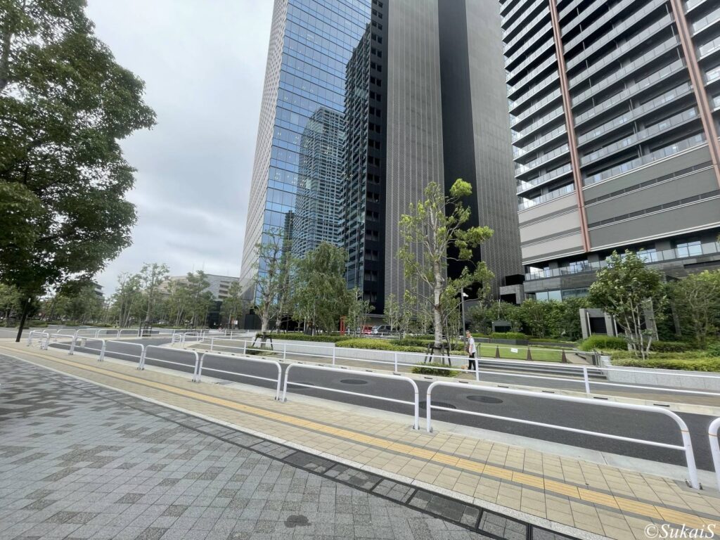 神田川、淀橋近くの区画