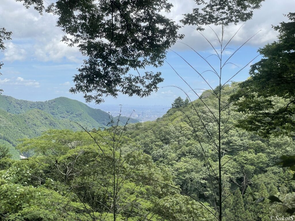 小仏峠からの眺め