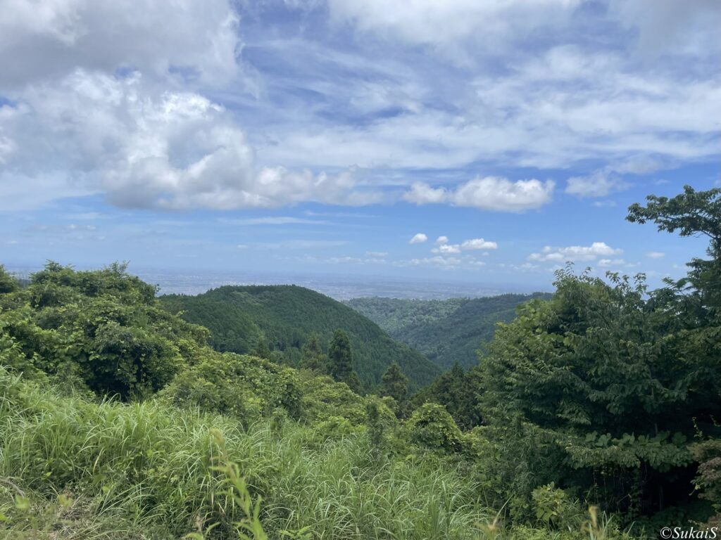 城山からの眺め