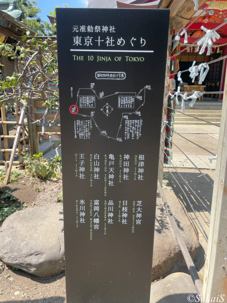 東京十社