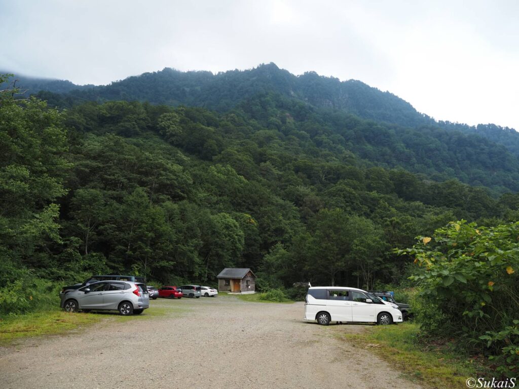 小赤沢三合目登山口
