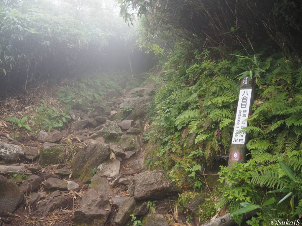 八合目