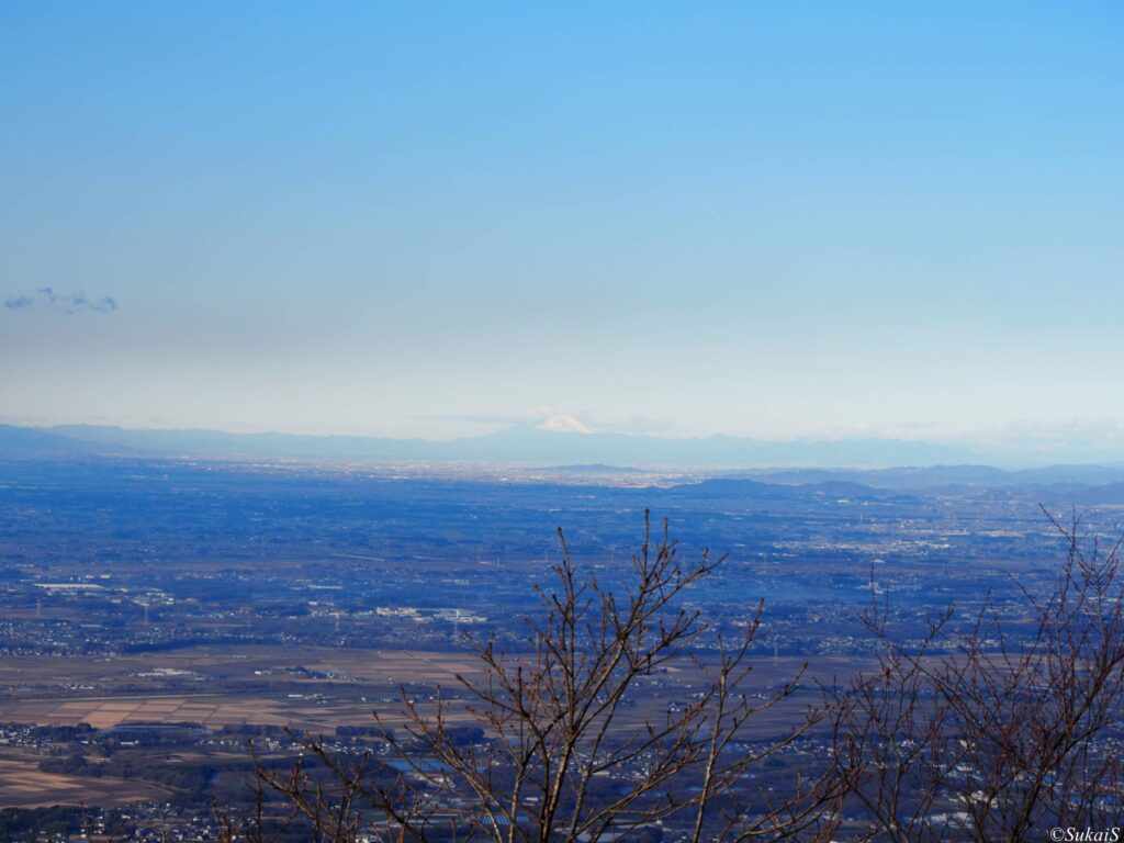富士山も見えている