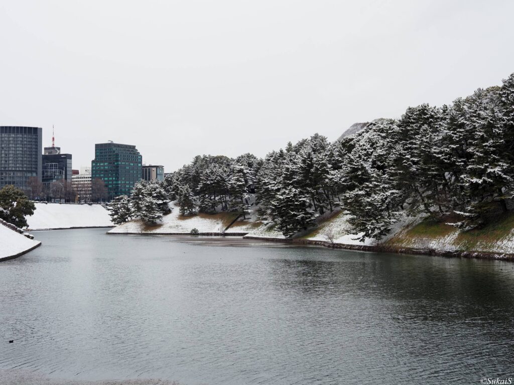 桜田門近くからの桜田壕