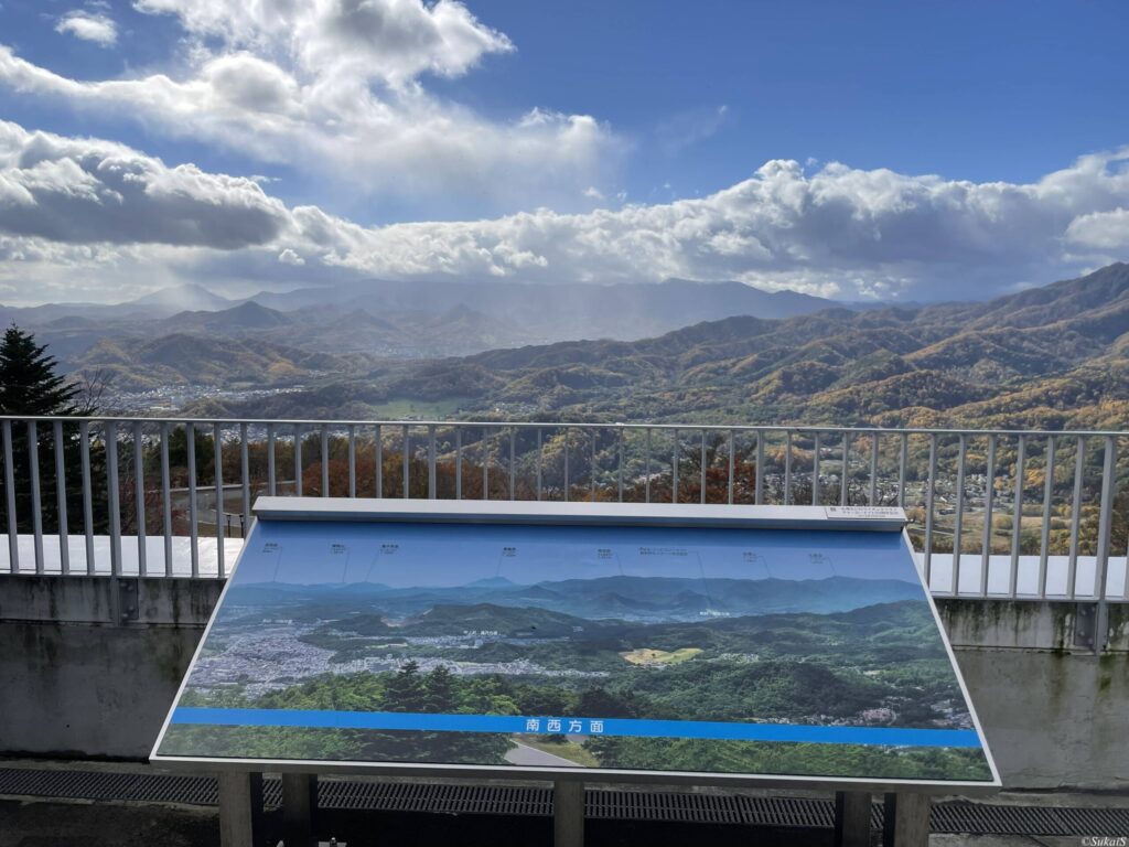 藻岩山からの眺め