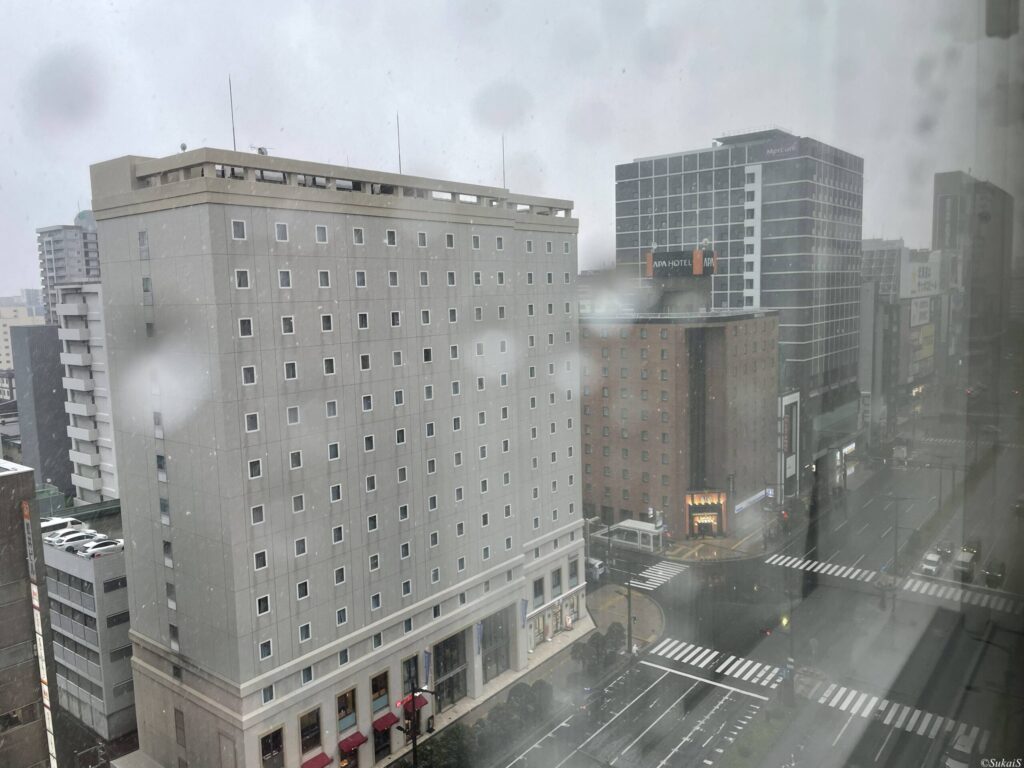 ホテルからの眺め