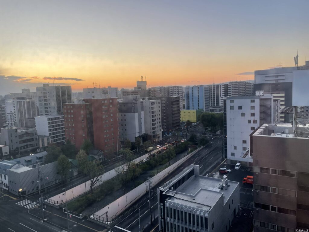 北海道3日目。札幌の朝