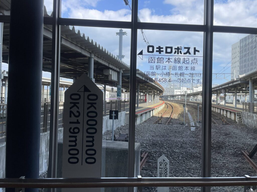 函館本線0キロポスト