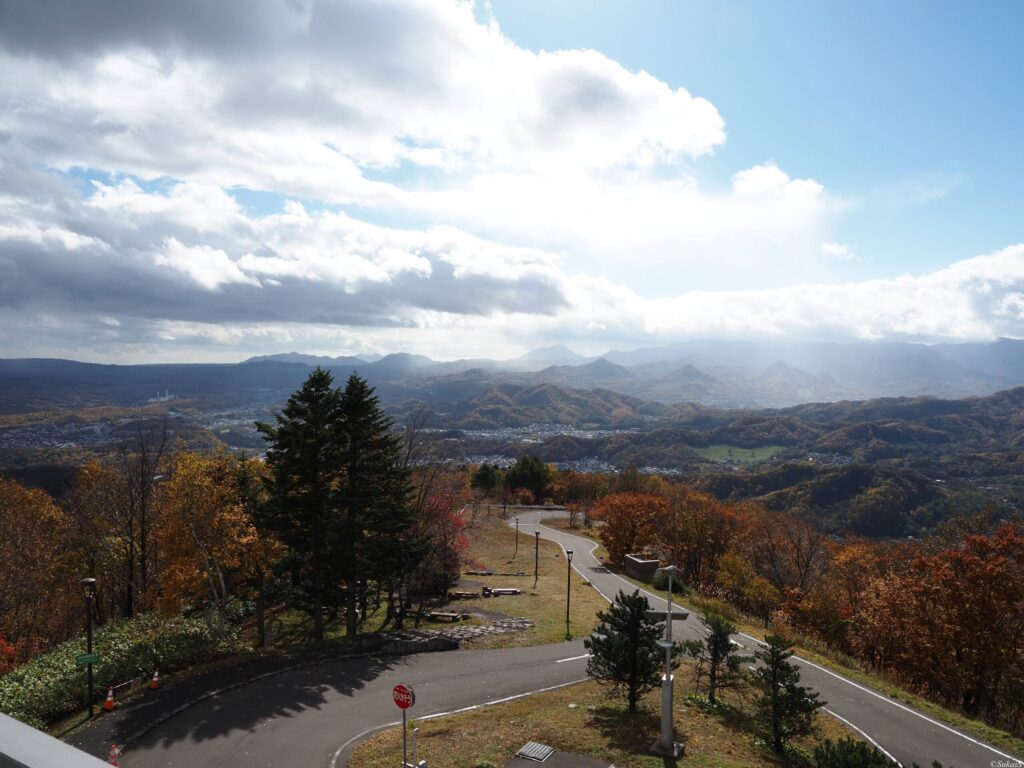 藻岩山からの眺め