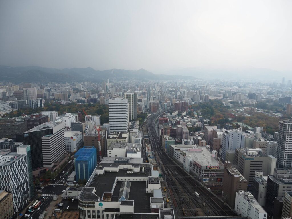 JRタワー展望台からの眺め