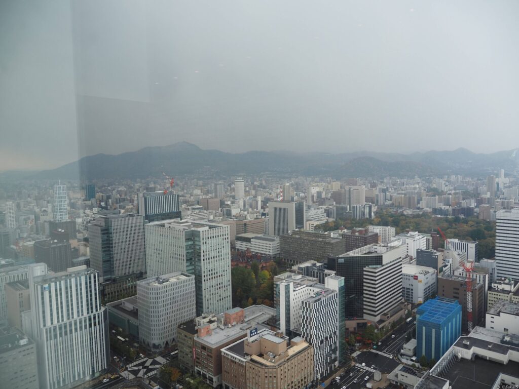 JRタワー展望台からの眺め