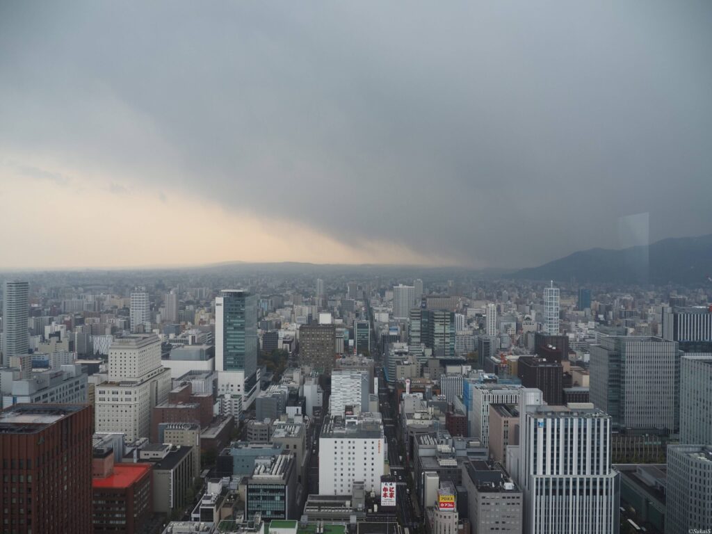 JRタワー展望台からの眺め