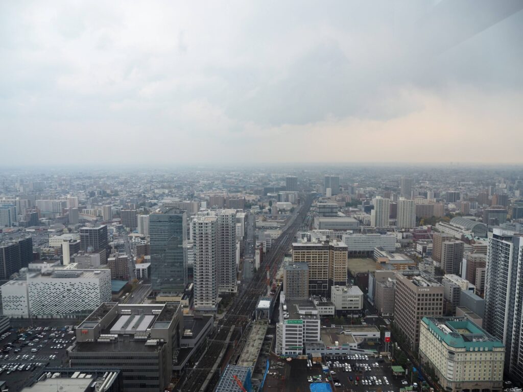 JRタワー展望台からの眺め