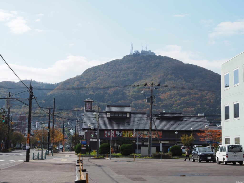 函館山の姿