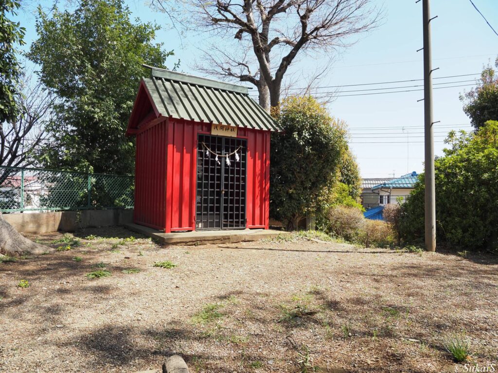 山頂にある浅間神社
