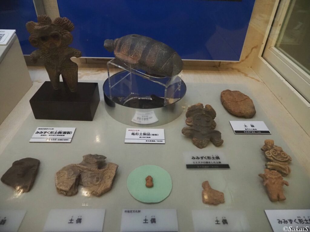 常設展示の土偶