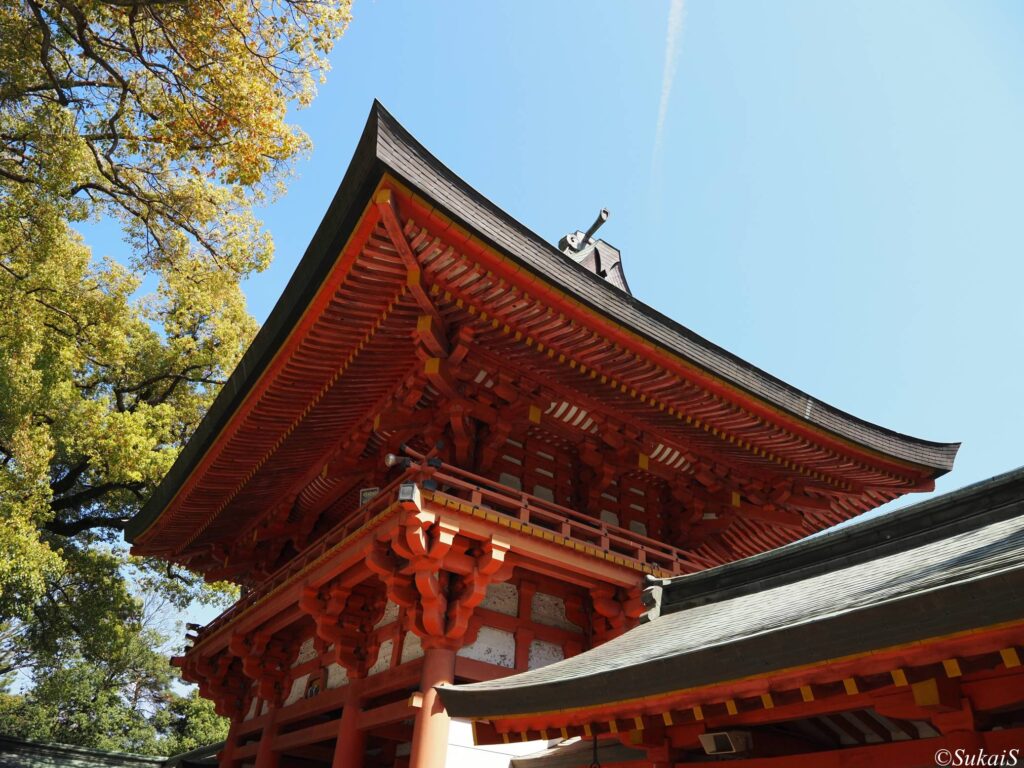 氷川神社の楼門