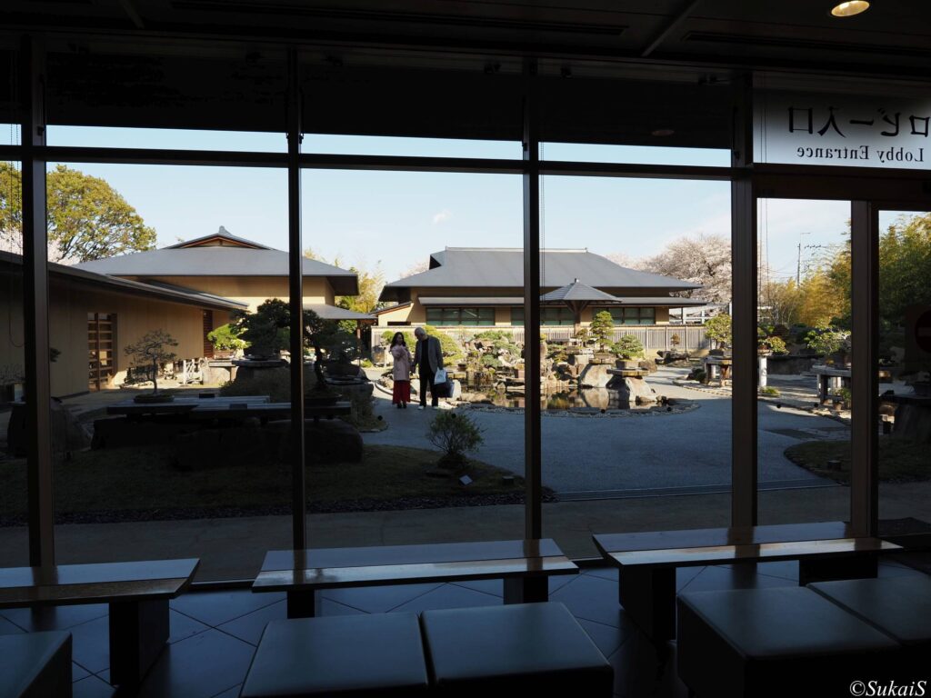 ロビーからの提案の眺め