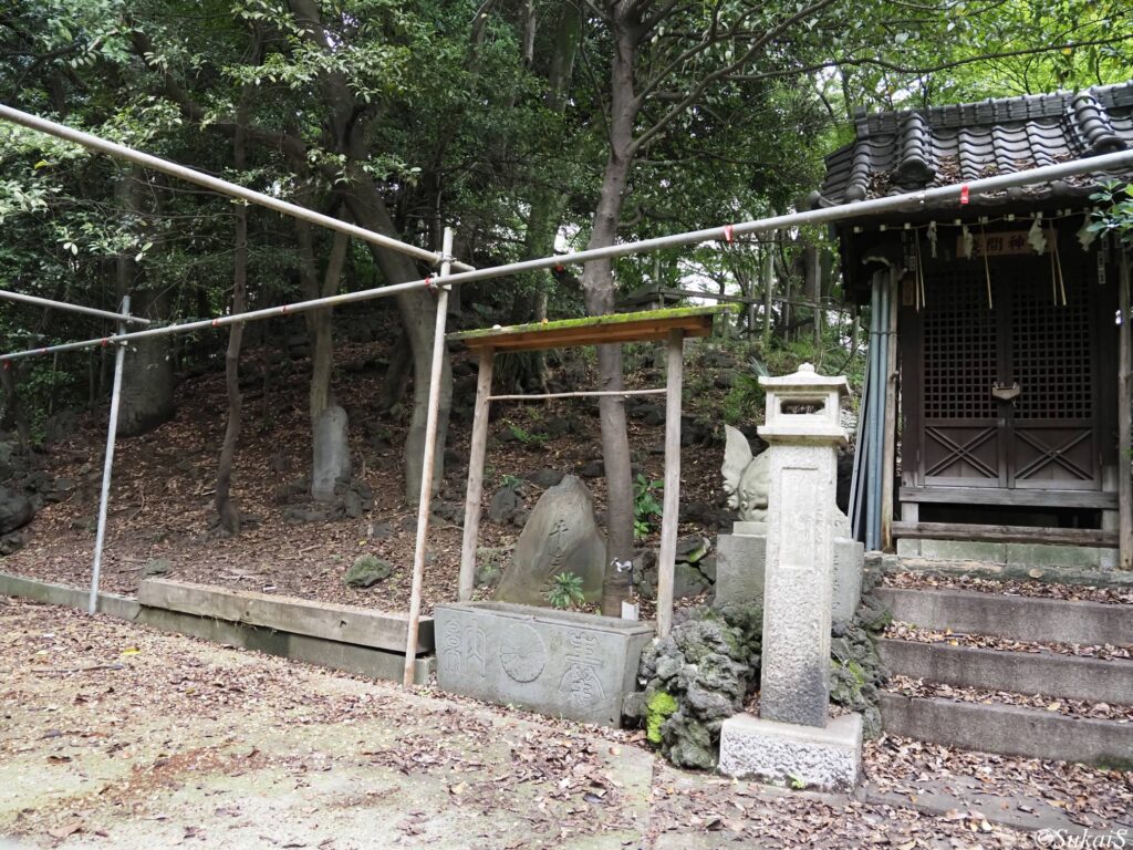 高田富士の全景