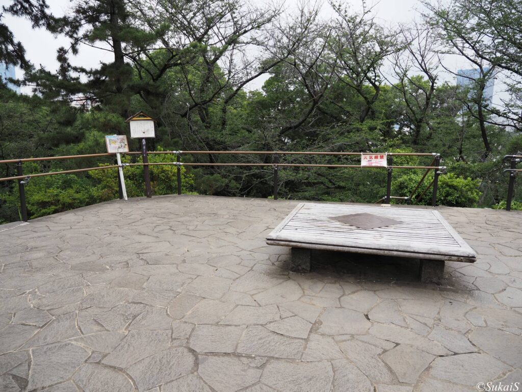 箱根山の山頂