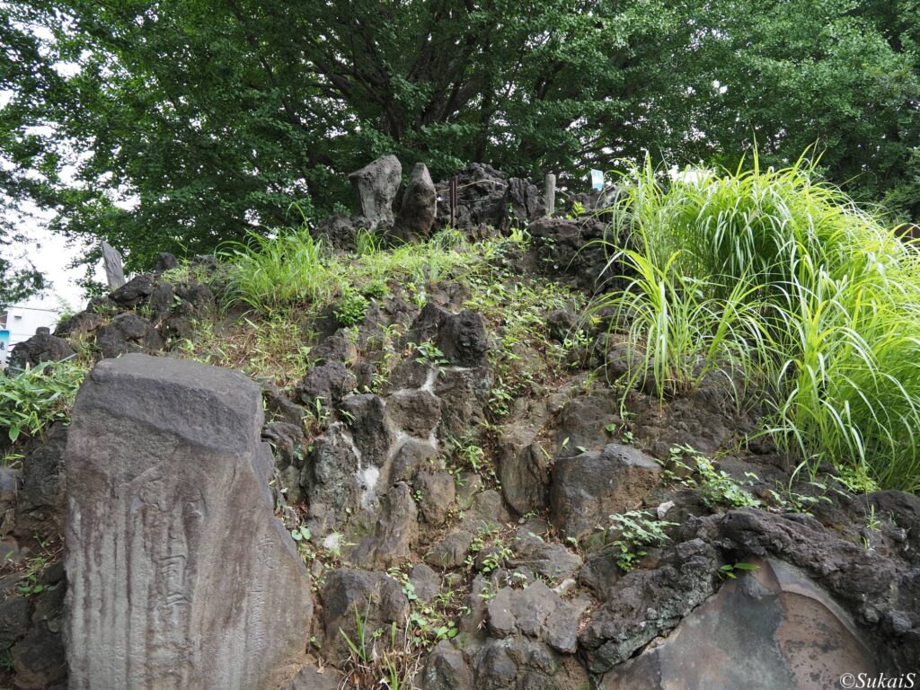 千駄ヶ谷の富士塚