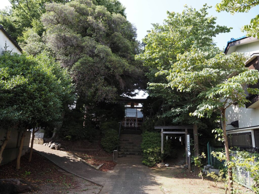 氷川神社境内