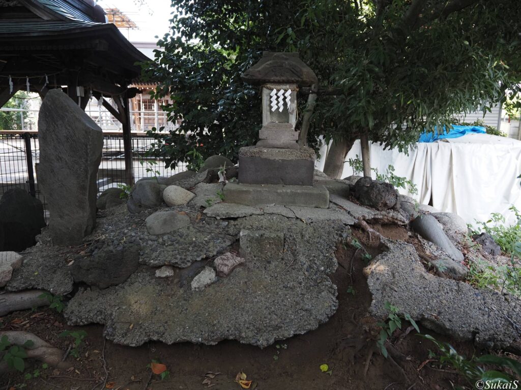 氷川神社富士塚