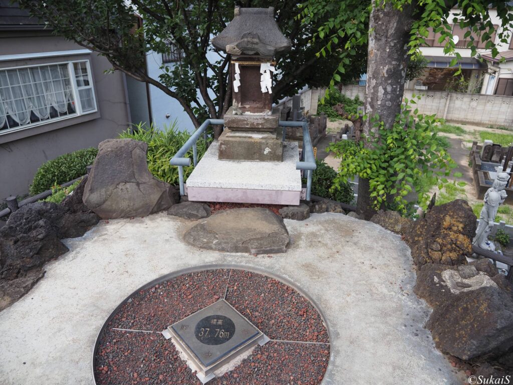 富士塚山頂