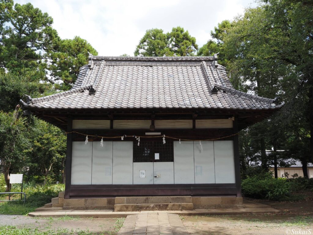 指扇氷川神社の本殿