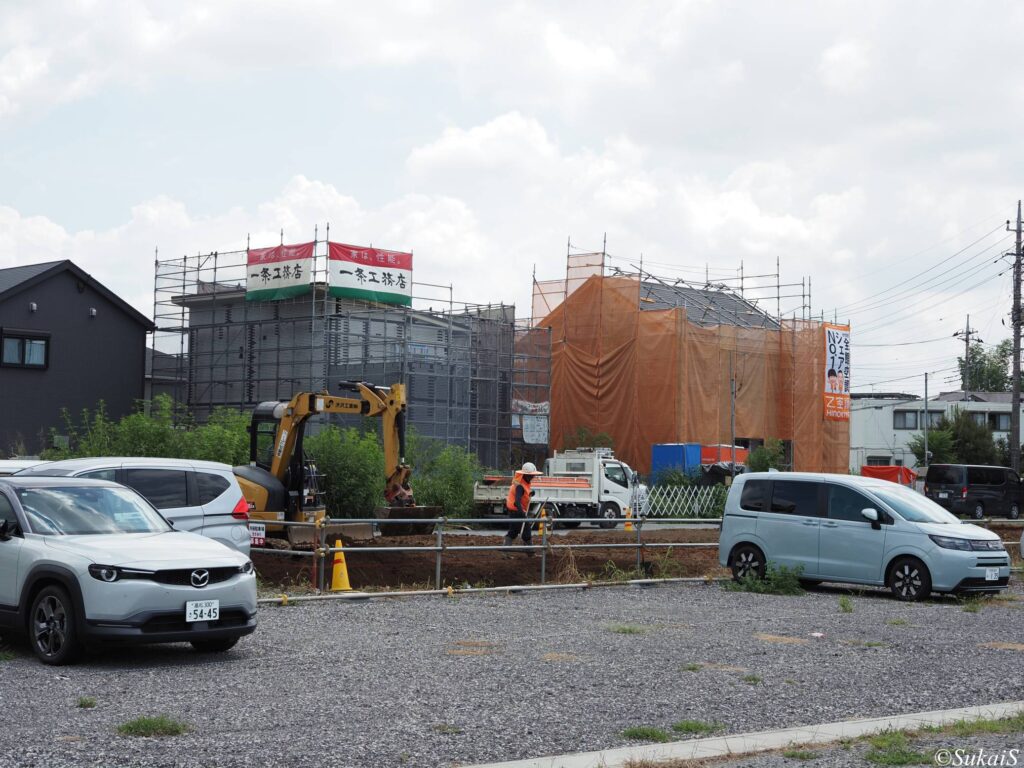 西大宮駅周辺の宅地開発