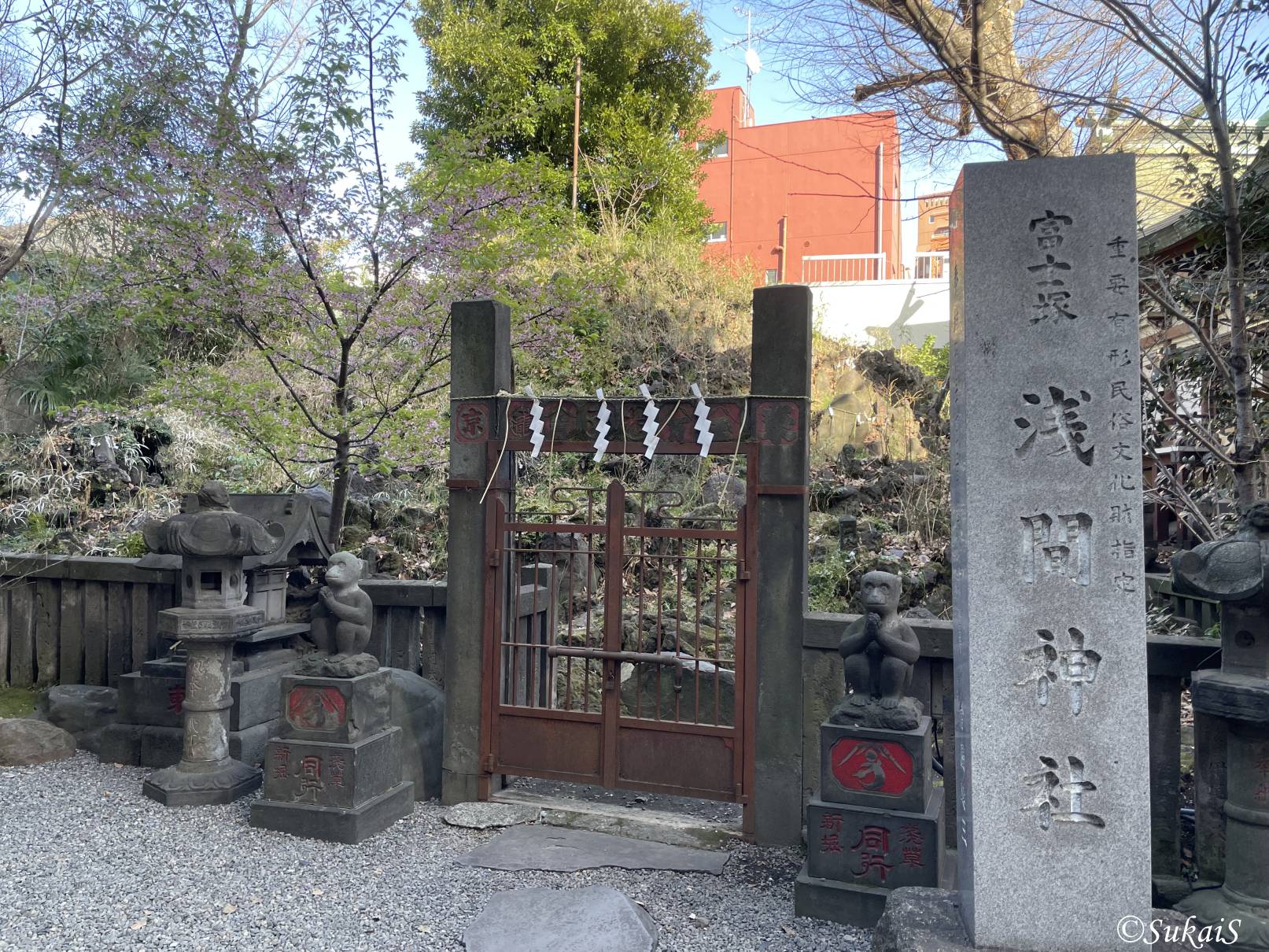 下谷坂本の富士塚