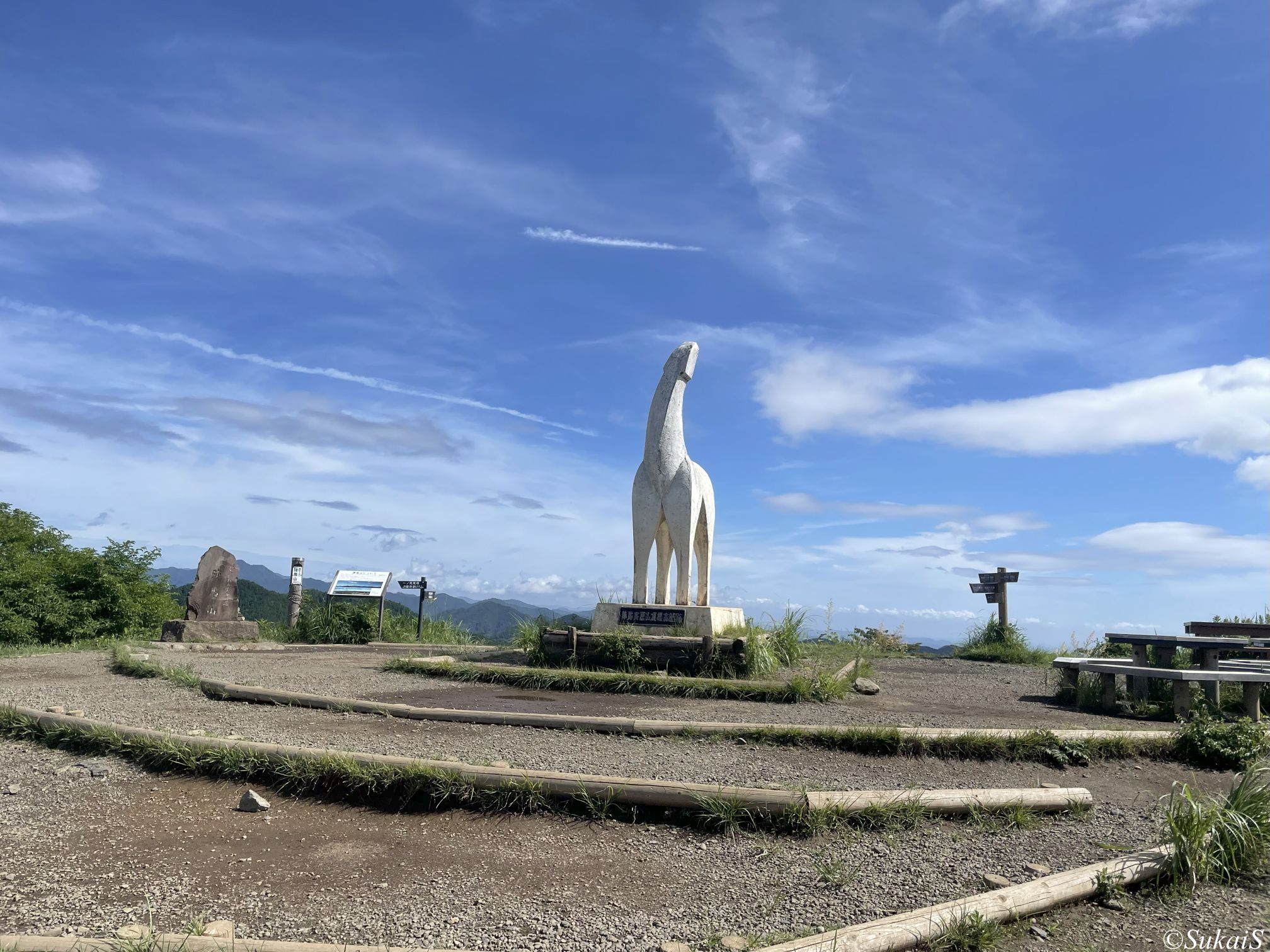 陣馬山山頂