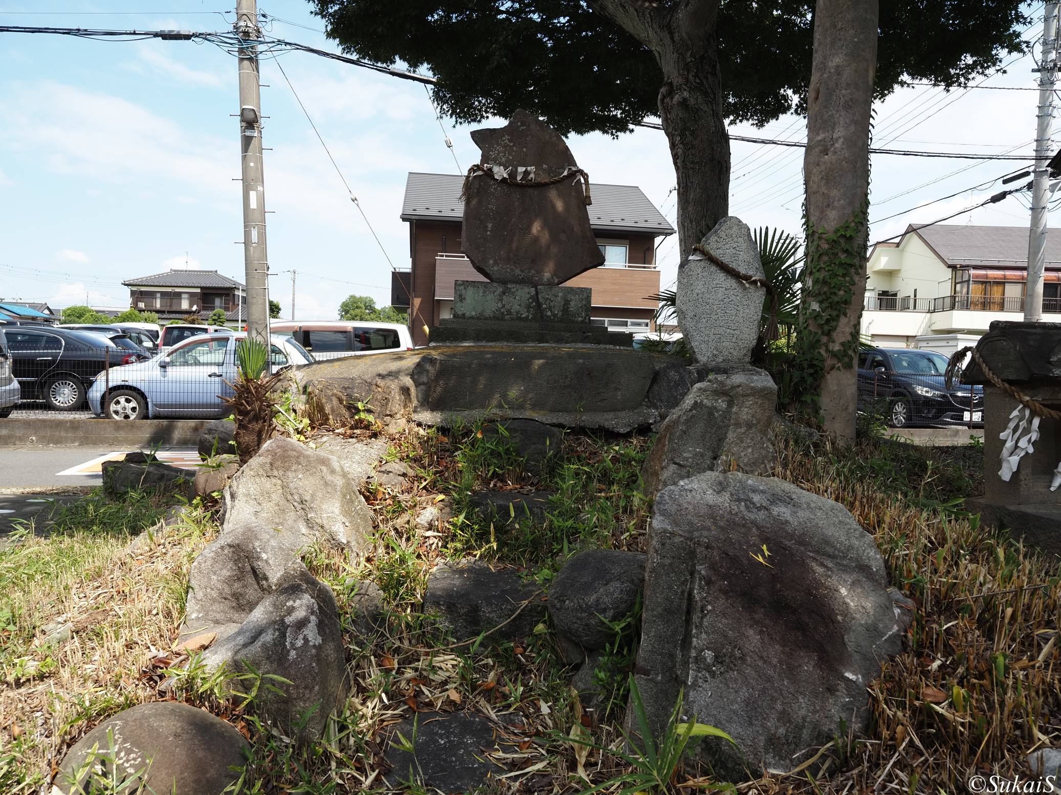 【富士塚】西遊馬八幡神社の富士塚と消えた富士塚を歩く・指扇駅～西大宮駅（2026.08.19）
